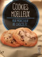 Cookies moelleux au morceau de chocolat