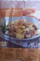 Tagliata di pollo con champignons