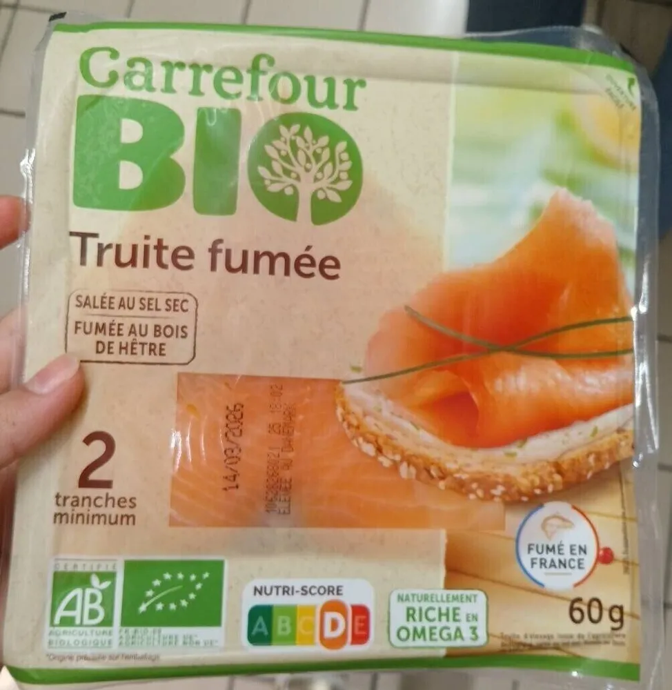 Truite fumée