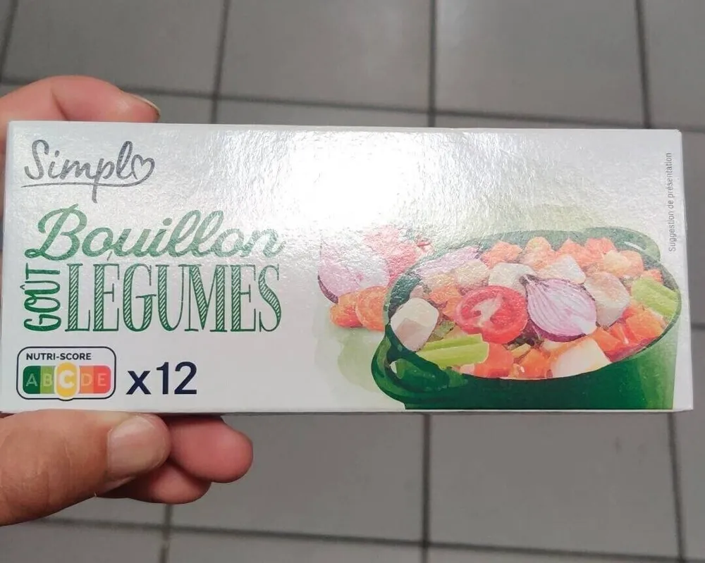bouillon goût légumes