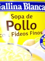 Sopa de sobre pollo
