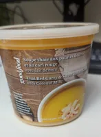 Thai Red Curry and sweet potato soup