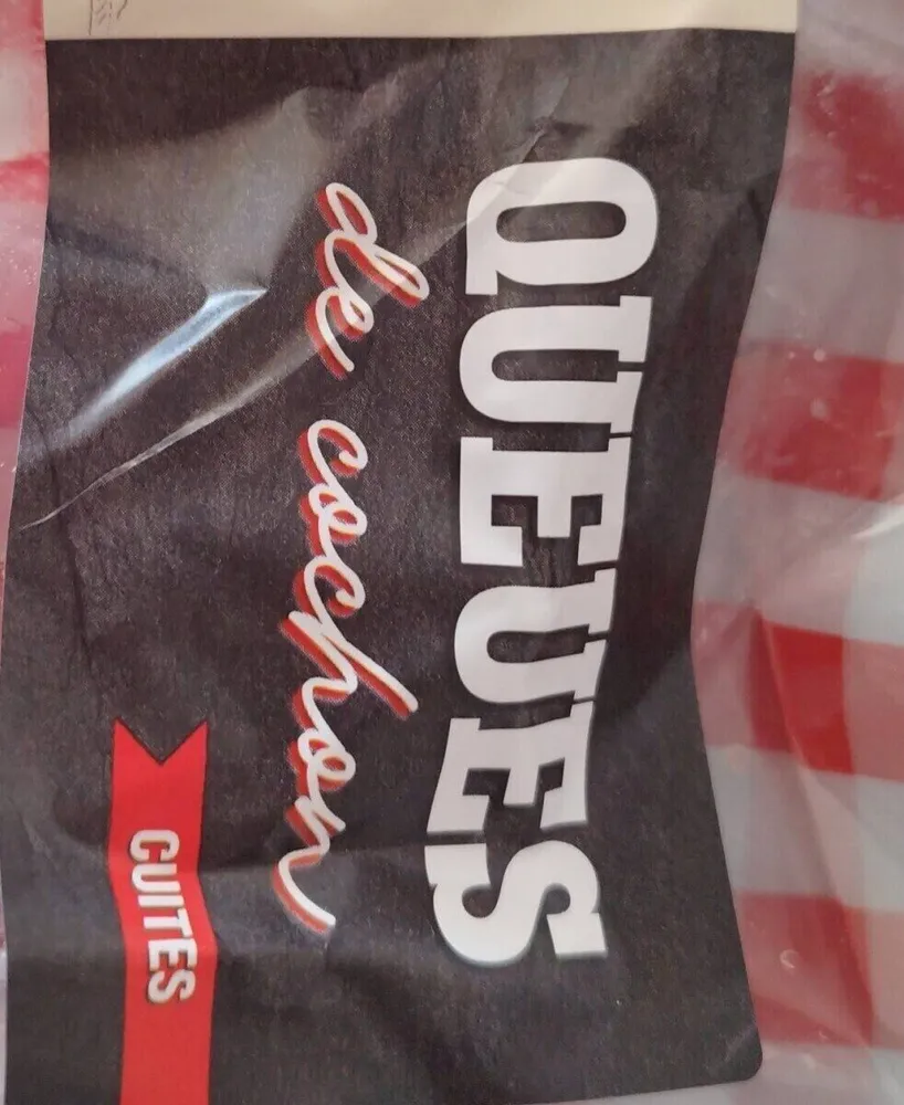 Queue de porc cuite