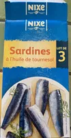 Sardines à l'huile de tournesol