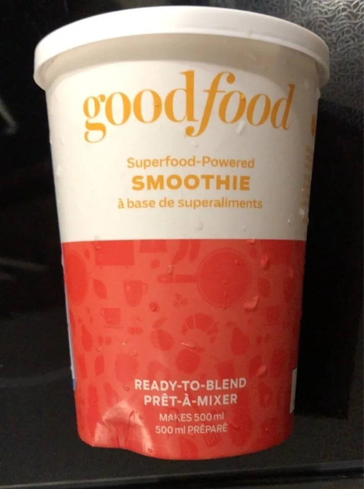 Smoothie à base de superaliments