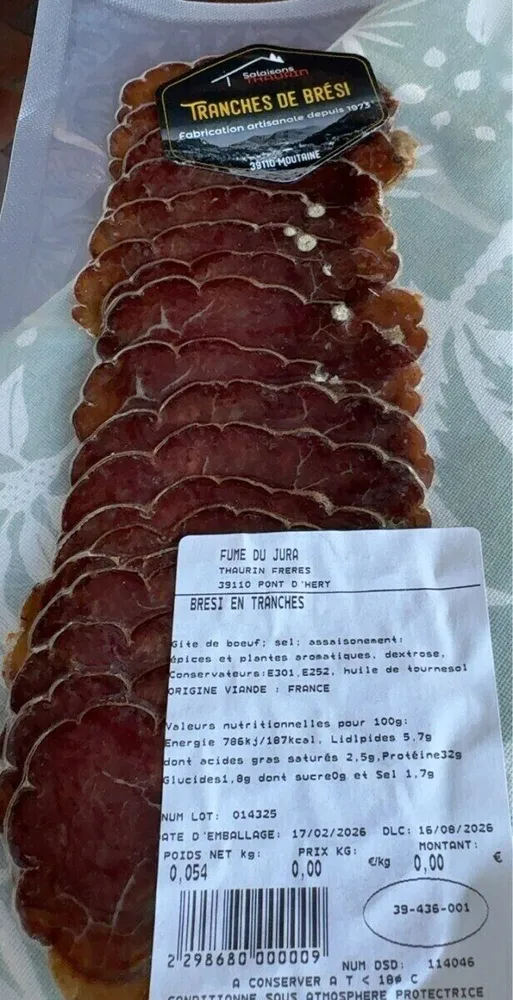 Tranches de bresi