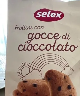 Frollini con gocce di cioccolato