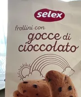 Frollini con gocce di cioccolato