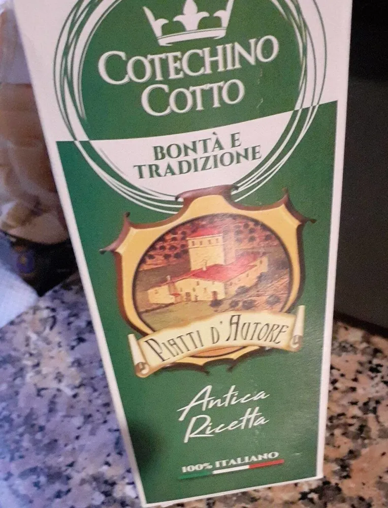 Cotechino cotto