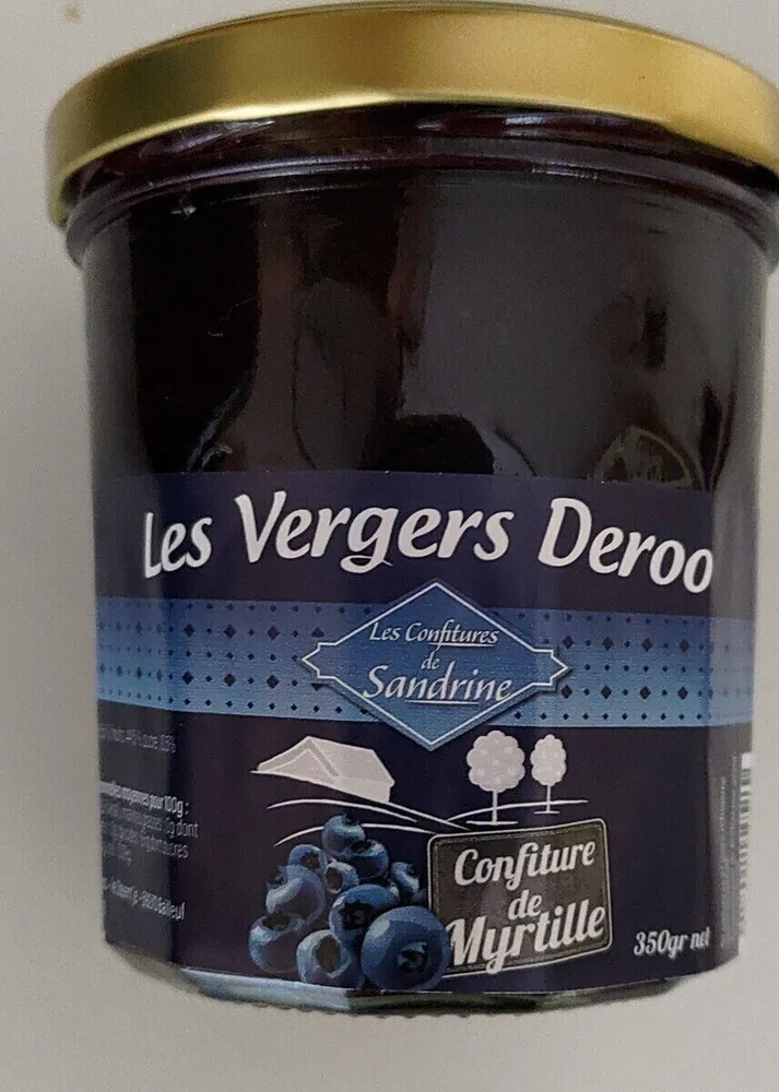 Confiture de myrtilles