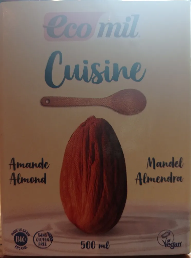 préparation culinaire aux amandes