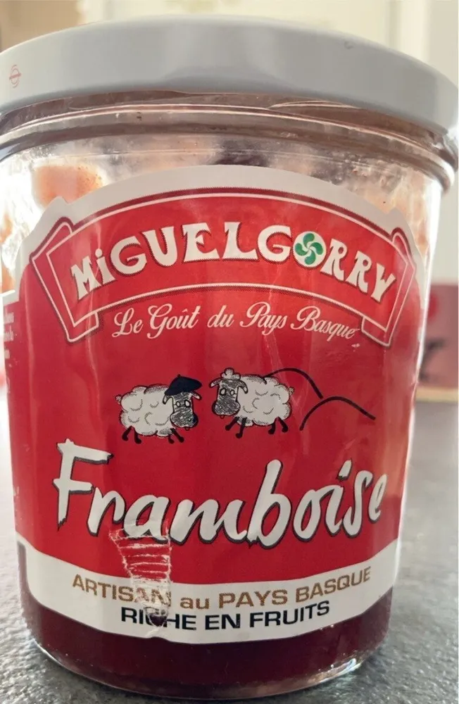 Préparation à base de Framboises