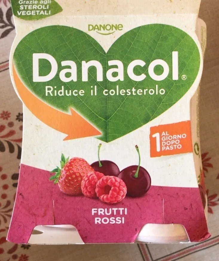 Danacol ai fruttu rossi
