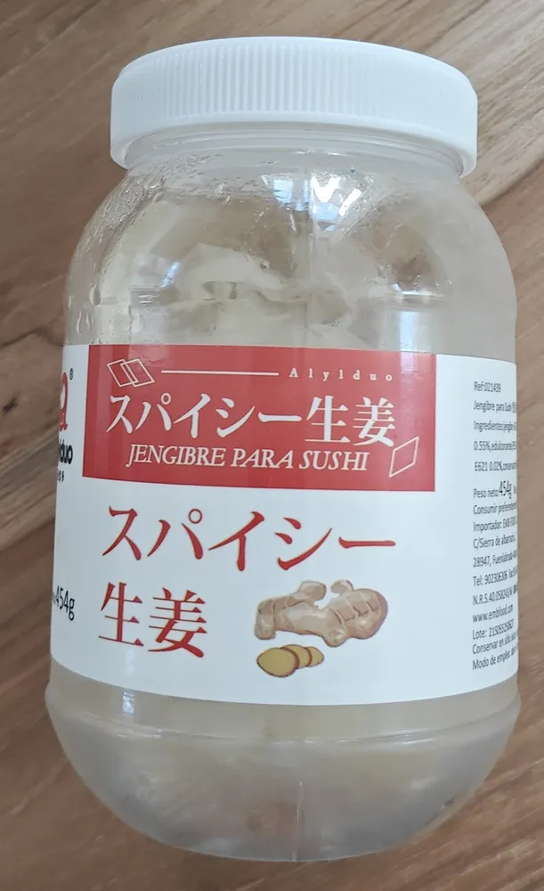 JENGIBRE PARA SUSHI