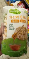 Tortitas de Arroz con miel