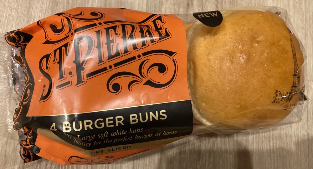 4 BURGER BUNS
