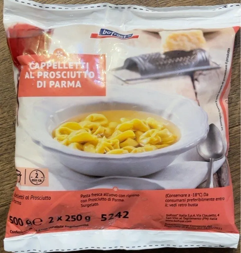 Cappelletti prosciutto parma