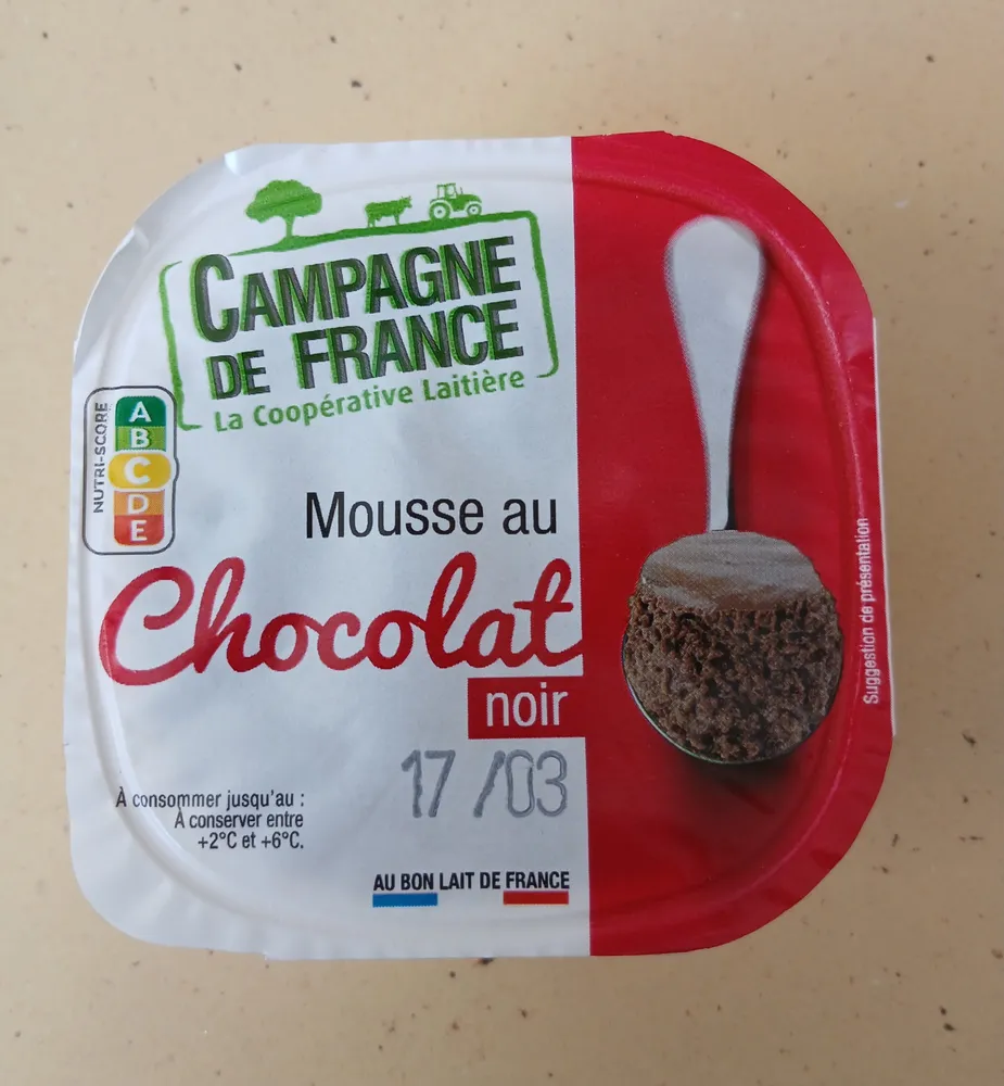 Mousse au Chocolat noir