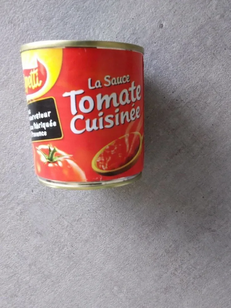 La sauce tomates cuisinée