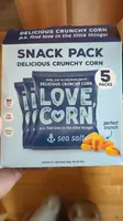 SNACK PACK DELICIOUS CRUNCHY CORN sea salt