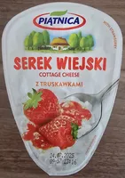 SEREK WIEJSKI COTTAGE CHEESE Z TRUSKAWKAMI