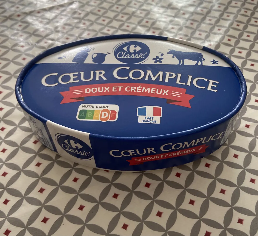Cœur Complice DOUX ET CRÉMEUX