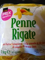 Prix Garantie Penne Rigate