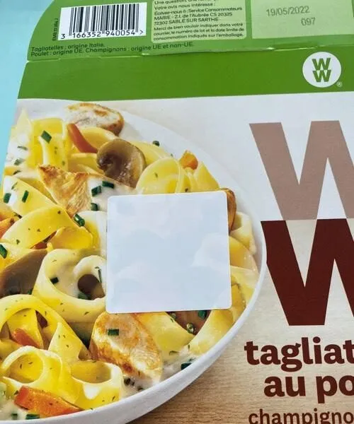 Tagliatelles au poulet