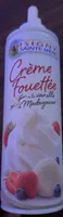 Crème fouettée a la vanille ee Madagascar