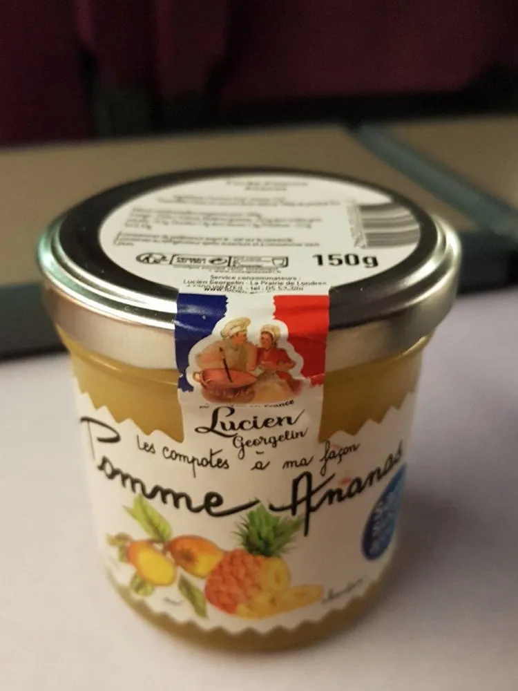 Compote pomme ananas