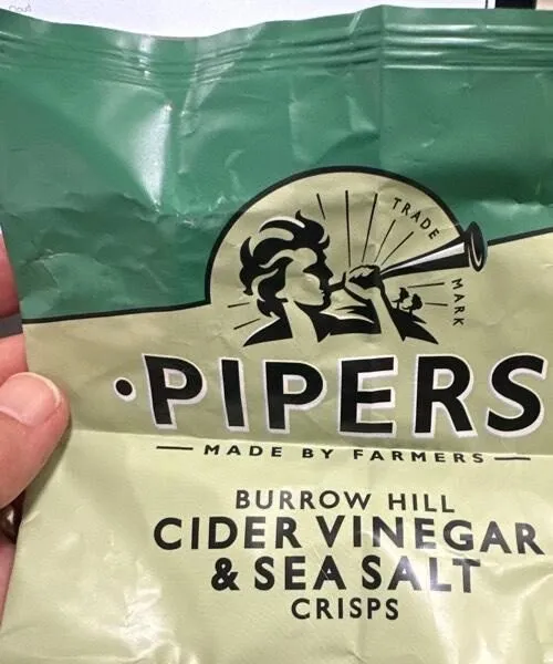Salt and vinegar crisps
