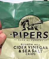 Salt and vinegar crisps