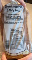 Pain crouté sur la sole 570g