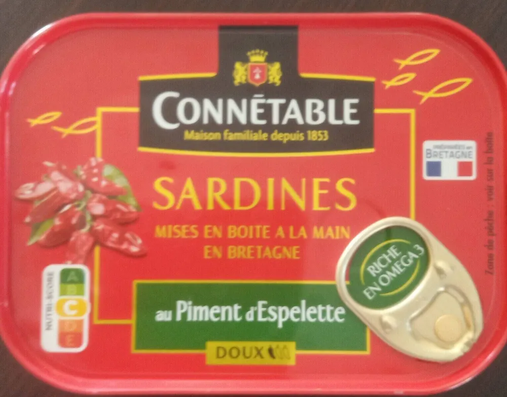 Sardines au piment d'Espelette
