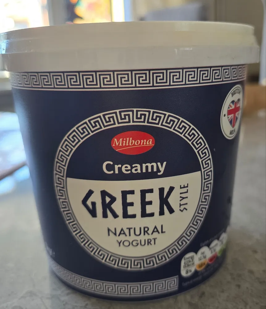 Creamy Greek Style Natural Yogurt