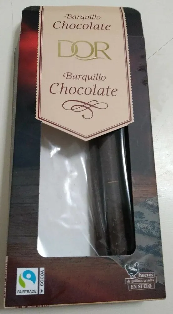 Barquillo chocolate