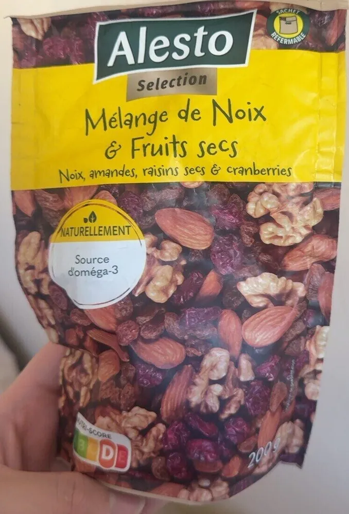 Melange de noix et fruits secs