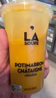 Soupe POTIMARRON  CHÂTAIGNE ciboulette