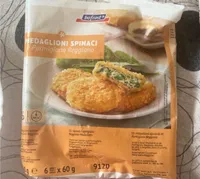 Medaglioni di spinaci e Parmigiano Reggiano