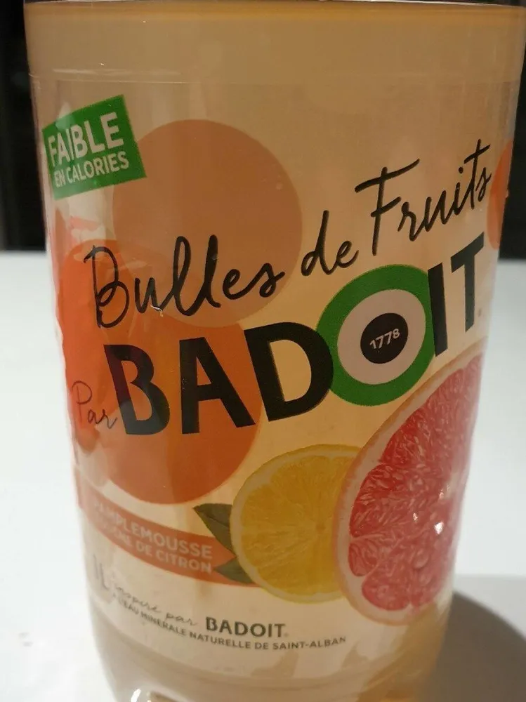 Bulle de fruits