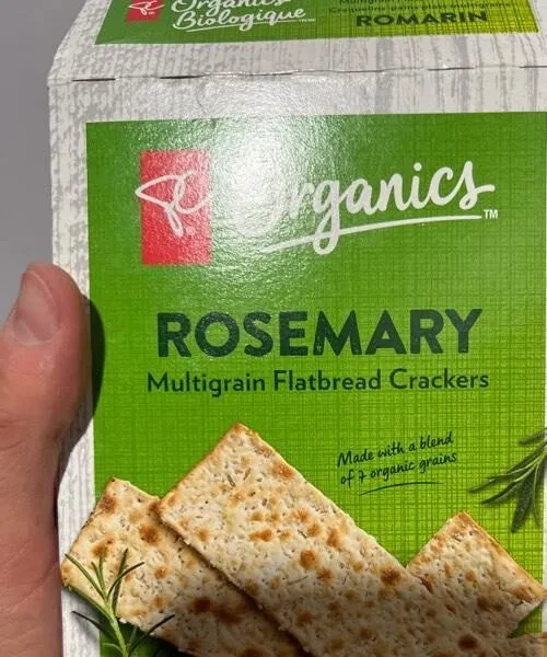 Rosemary flatbread crackers