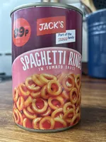 SPAGHETTI RINGS IN TOMATO SAUCE