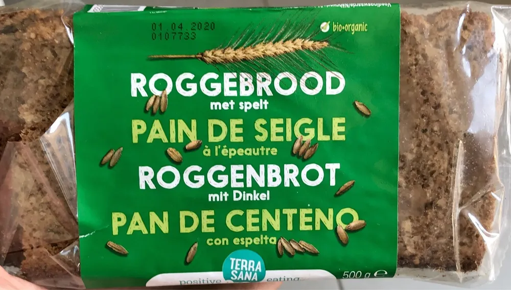 Pain de seigle à l'épeautre