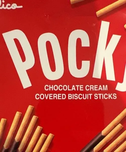 Pocky Chocolate Cream covered biscuit sticks
