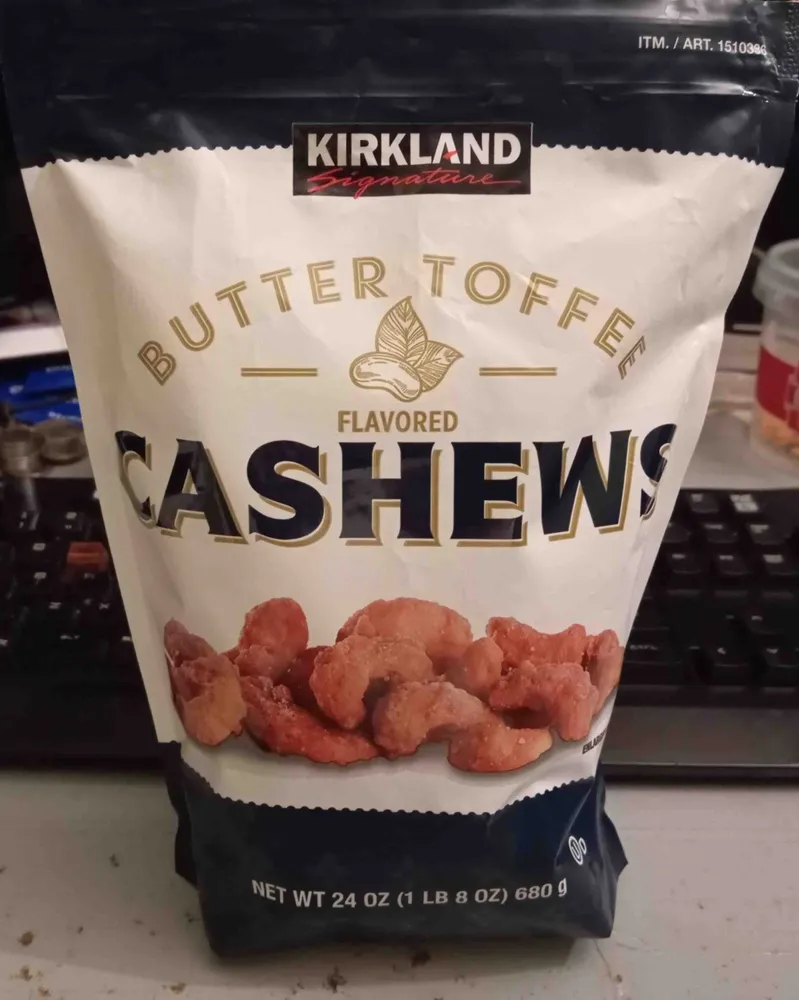 Butter Toffee Flavored Cashews