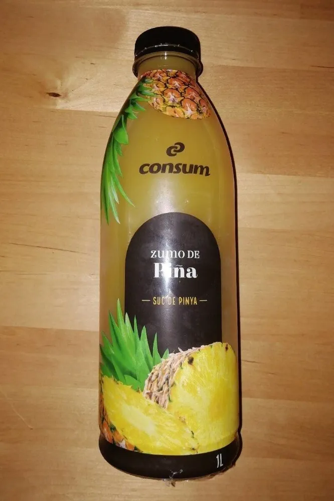 Zumo de piña