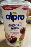 Yogur vegetal frutos rojos