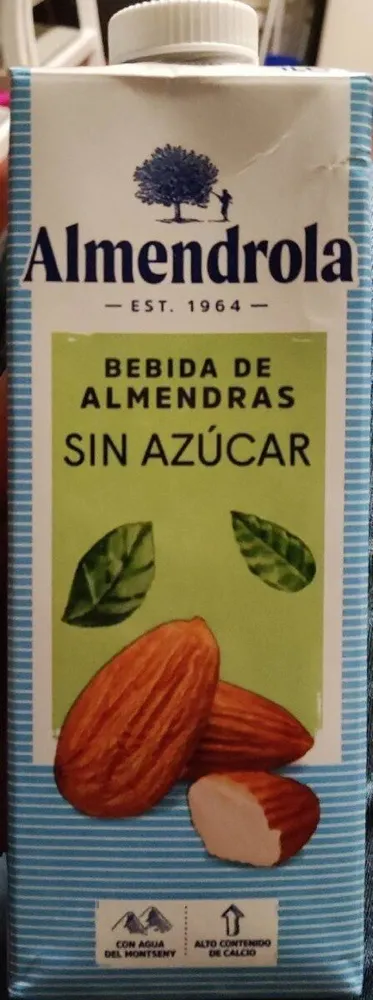 Leche de almendra sin azucar