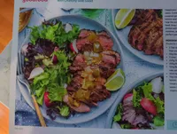 Quick Sliced Steaks & Sautéed Tomatillo Salsa