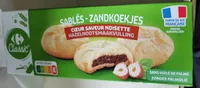 Sablés cœur saveur noisette